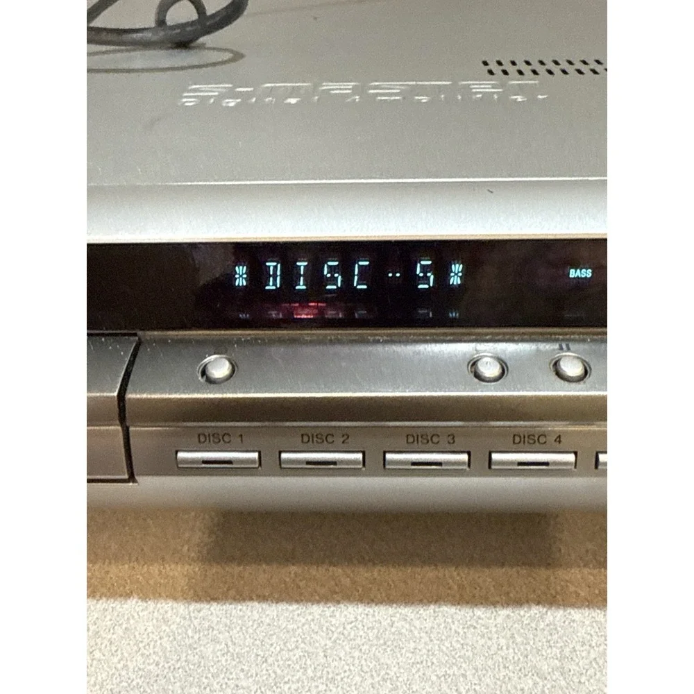 Sony DAV-DX255 5-disc DVD/CD changer and receiver unit Tested Working